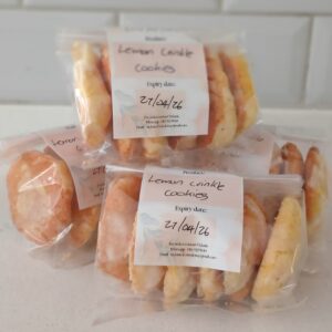 Lemon Crinkle Cookies